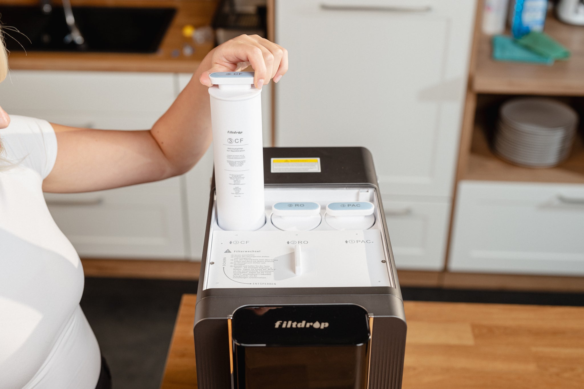 FILTDROP Ersatzfilter für Hydrogen Umkehrosmoseanlage