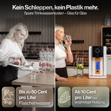 FILTDROP Hydrogen Umkehrosmoseanlage – 4in1 Premium RO-System für reines Trinkwasser