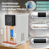 FILTDROP Hydrogen Umkehrosmoseanlage – 4in1 Premium RO-System für reines Trinkwasser