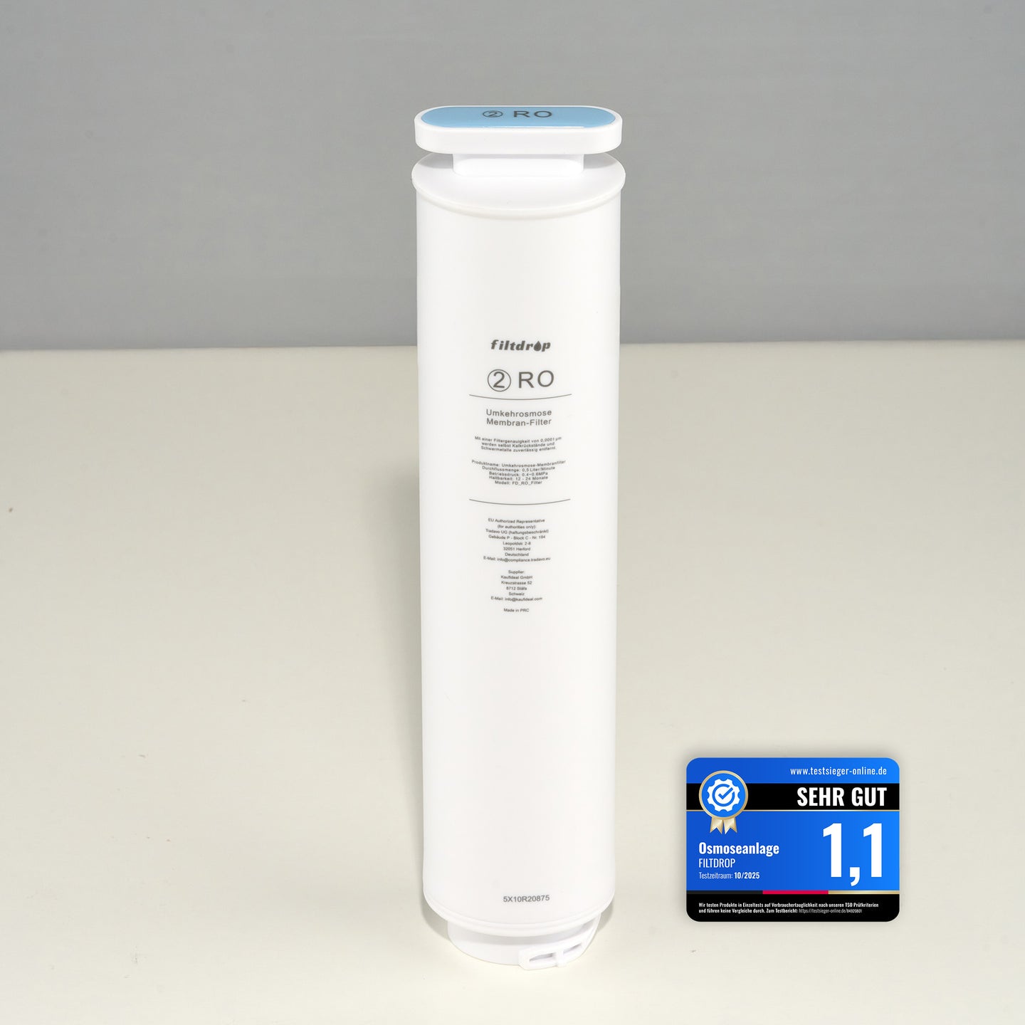 Filtdrop Ersatzfilter für Hydrogen Umkehrosmoseanlage